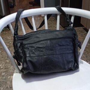 Black Leather Bag